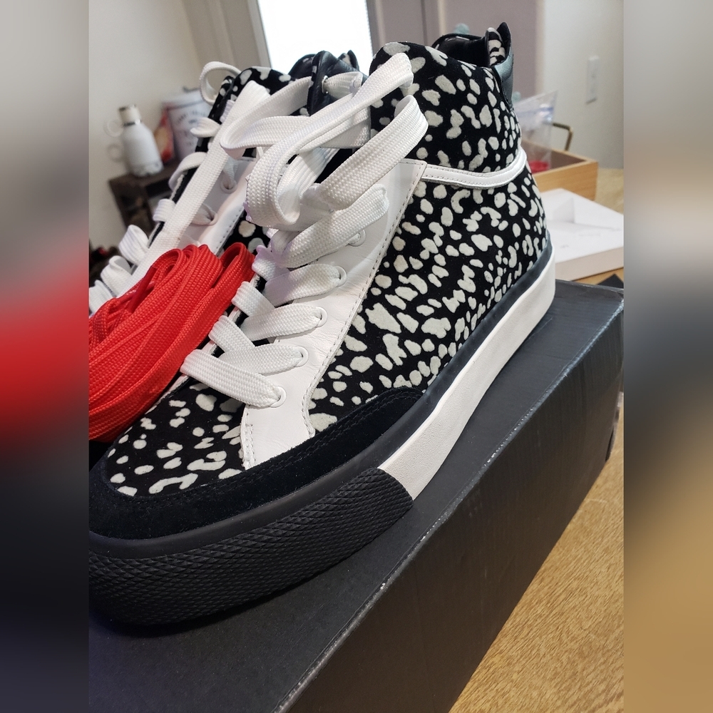 Rag & Bone Rb Army High Women's Size 11 Cheetah C… - image 3